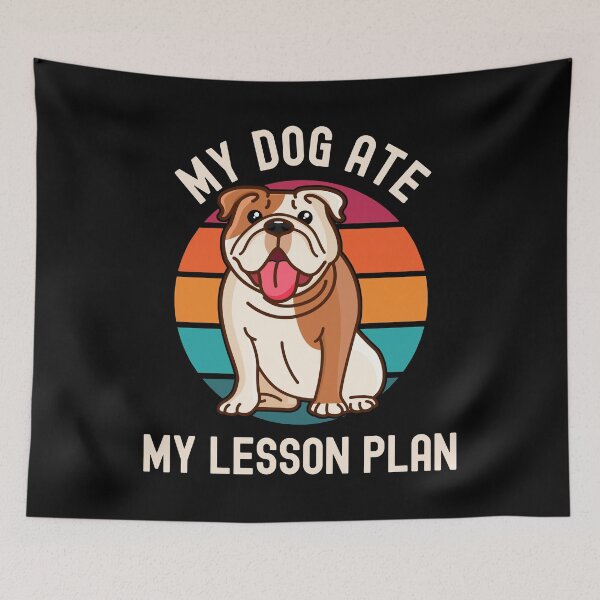 Item preview, My Dog Ate My Lesson Plan | Teacher Dog Lover | Professor Dog Lover | Educator Dog Lover | Teacher Humor | Professor Humor | Favorite Teacher Gift | Funny Teacher | Funny Dog Lover Educator designed and sold by jadedscientist.