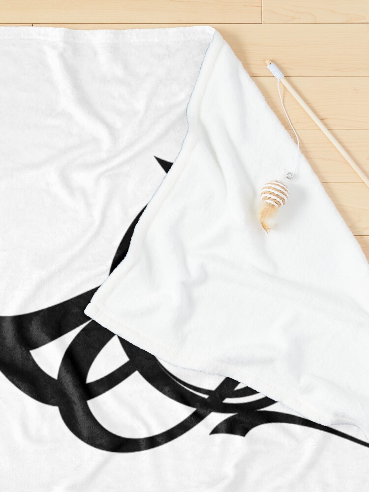 Alternate view of Wild Child Calligraphy Pet Blanket
