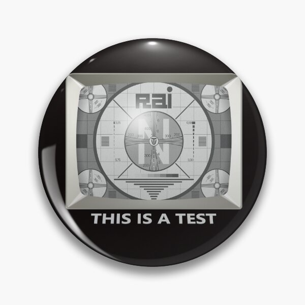 Aperçu de l'œuvre Test d'écran TV radio créée et vendue par Yelenaday.