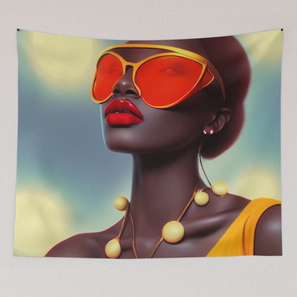 Item preview, Sun-kissed Chocolate Brown Skinned Woman designed and sold by Sapphire597.