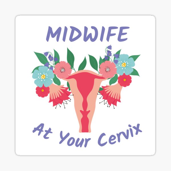 Midwife At Your Cervix Sticker For Sale By Mtwoodsonsales Redbubble