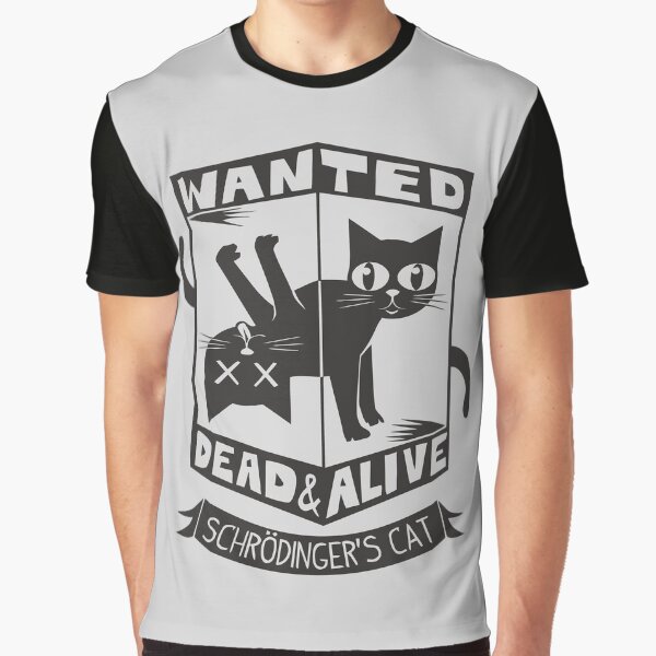 Item preview, The Flash (Cisco's shirt) - Wanted Dead and Alive (Scrödinger's Cat) designed and sold by seriesclothing.
