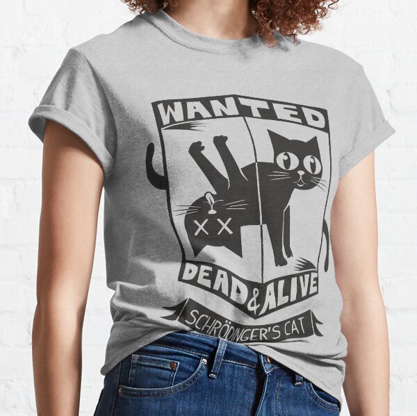 Item preview, The Flash (Cisco's shirt) - Wanted Dead and Alive (Scrödinger's Cat) designed and sold by seriesclothing.