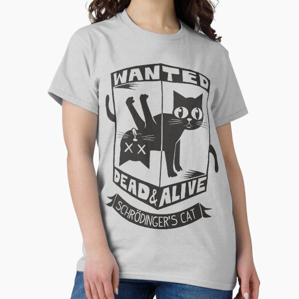 Item preview, The Flash (Cisco's shirt) - Wanted Dead and Alive (Scrödinger's Cat) designed and sold by seriesclothing.