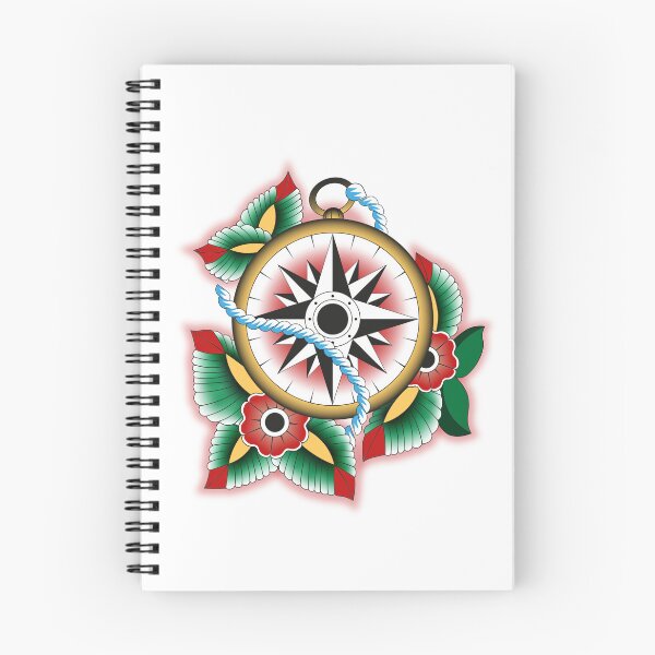 Item preview, Tattoo wind rose designed and sold by BurnATech.
