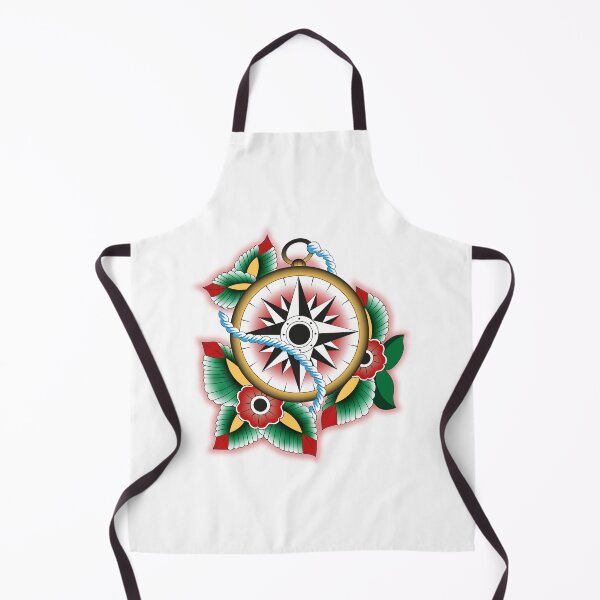 Item preview, Tattoo wind rose designed and sold by BurnATech.