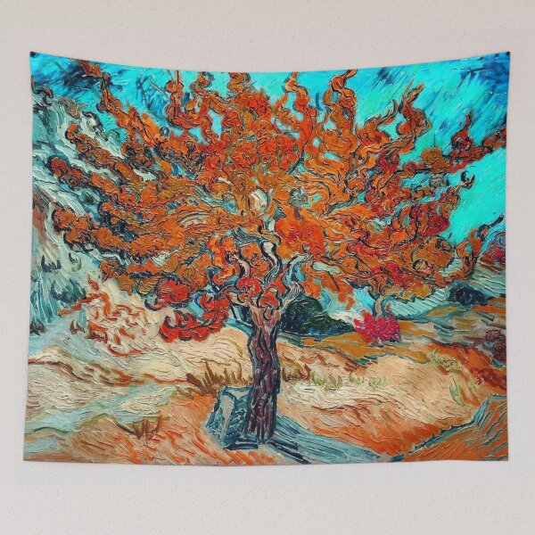 Item preview, Van Gogh "The Mulberry Tree", 1889 modified designed and sold by Alexandra Dahl.