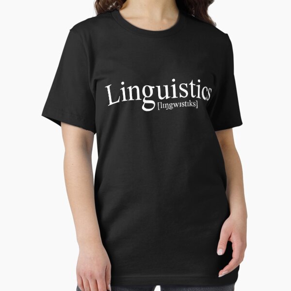 Item preview, Linguistics & [lɪŋgwɪstɪks] | White designed and sold by gembers.