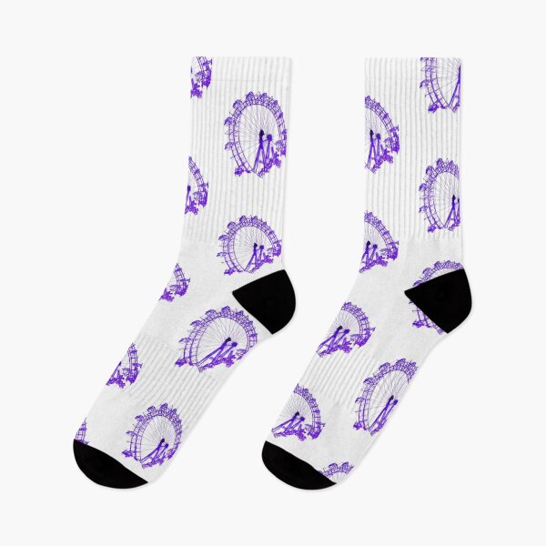 Item preview, Wiener Riesenrad in Prater, landmark of Vienna, Austria in purple designed and sold by karlsageder.
