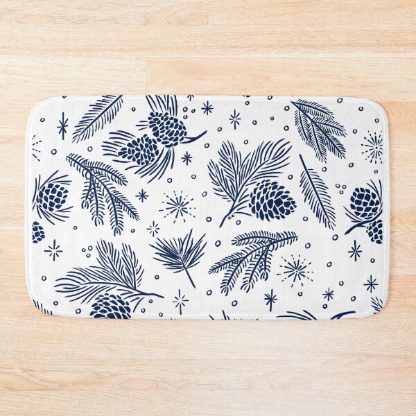 Item preview, Night Winter Forest, White designed and sold by Krystelle Ann Avsec.