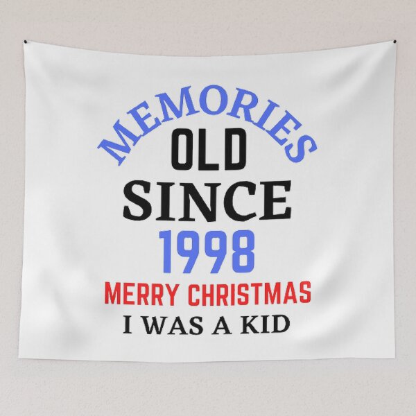 Item preview, Memories Old Since 1998 Merry Christmas designed and sold by Hammy97.