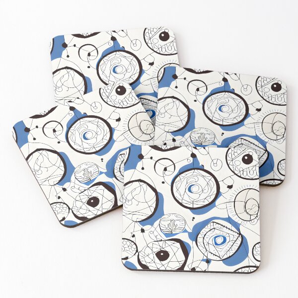 Item preview, seamless donut blob pattern #1 designed and sold by supeart.
