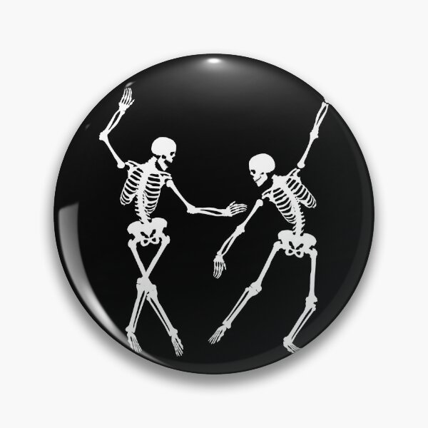 Item preview, Hannibal: Dancing Skull + Skeleton Mosaic Sticker Dancing Skeleton Guitar Dia De Los Muertos Calavera Day Dead Sticker Dancing Skeletons Photographic  designed and sold by Do-It-Over.