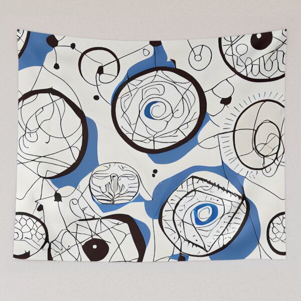 Item preview, seamless donut blob pattern #1 designed and sold by supeart.