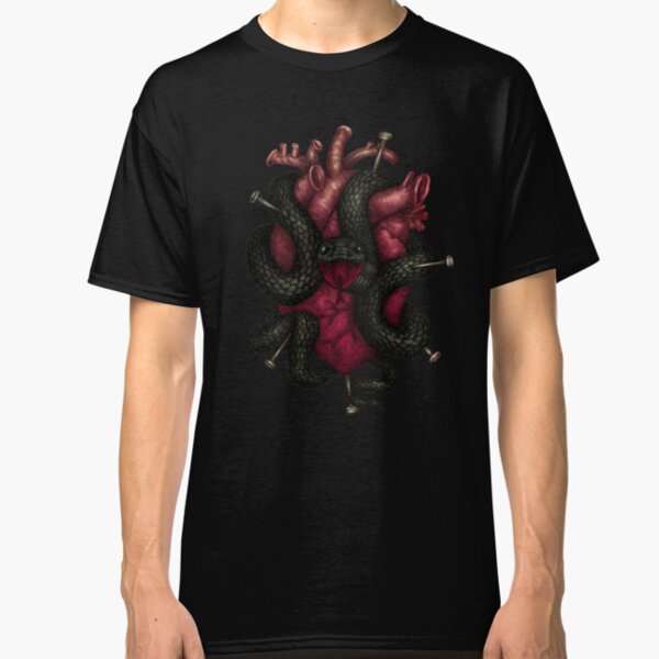 Schwarzes Herz Classic T-Shirt
