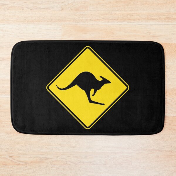 Item preview, Funny Kangaroo Crossing Road Sign Australia Souvenir Roadsign designed and sold by fomodesigns.