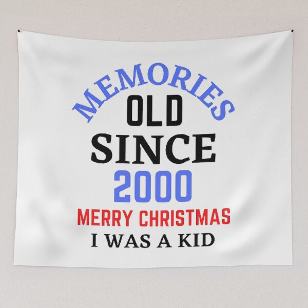 Item preview, Memories Old Since 2000 Merry Christmas designed and sold by Hammy97.