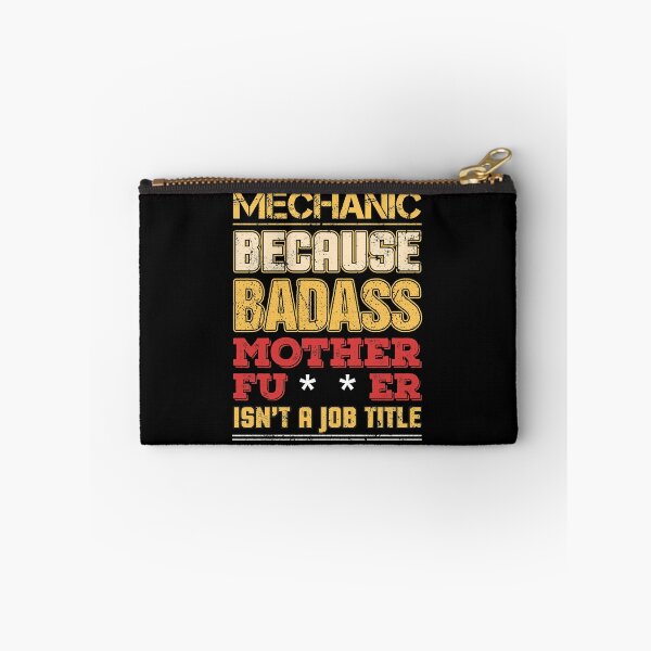 Item preview, Mechanic Job Title Badass Funny Humor Cool Work Related designed and sold by Sid3walkArt2.