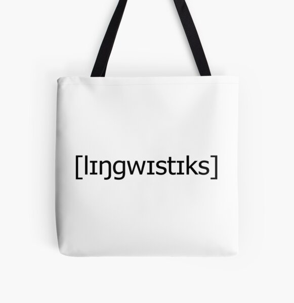 Item preview, [lɪŋgwɪstɪks] (Linguistics) | Black + Sans serif designed and sold by gembers.