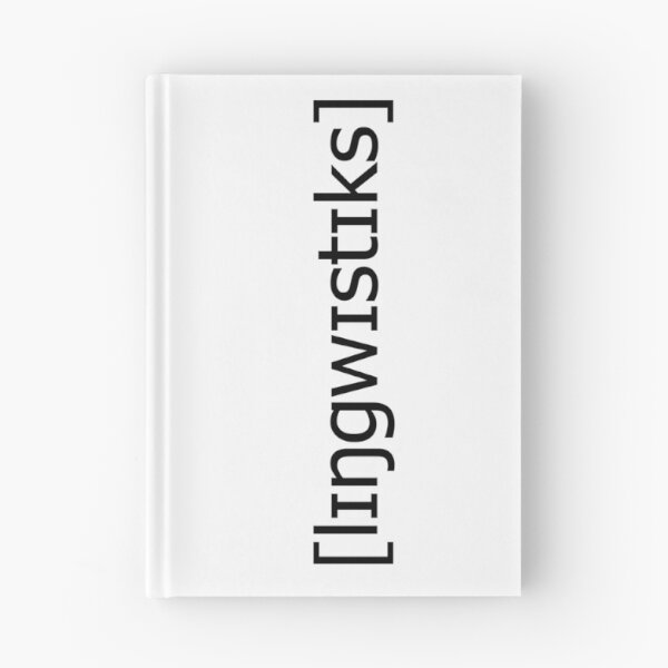 Item preview, [lɪŋgwɪstɪks] (Linguistics) | Black + Sans serif designed and sold by gembers.