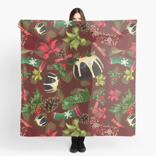 Holiday Pudding Scarf