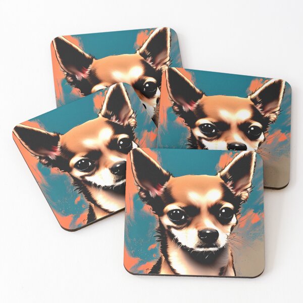 Item preview, Chihuahua colorful art painting dog #34 designed and sold by supeart.