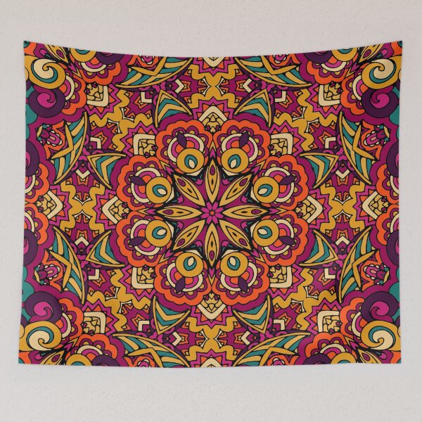Aperçu de l'œuvre Style bohème : design bohème avec motif mandala. créée et vendue par sweary12.