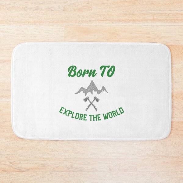 Item preview, Born To Explore The World designed and sold by CornerStone57.
