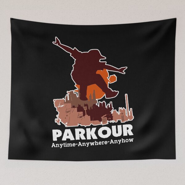 Item preview, Parkour - Parkour Anytime, Anywhere, Anyhow designed and sold by UnknownArtistt.