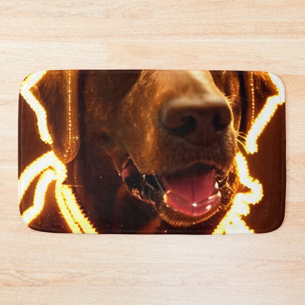 Item preview, dog made of shredded glass - neon light #5 designed and sold by supeart.
