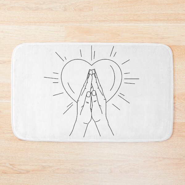 Item preview,  PRAYING HANDS WITH HEART. A Christian beautiful gift Idea designed and sold by kelsether.