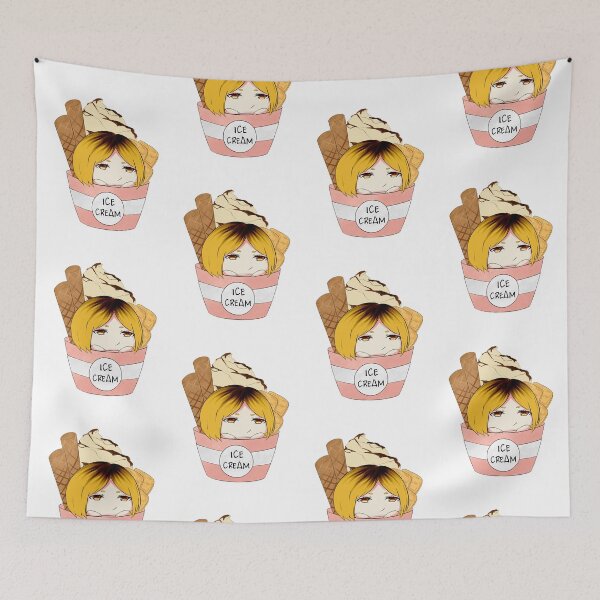 Item preview, Kenma in ice cream cup designed and sold by Ishae.