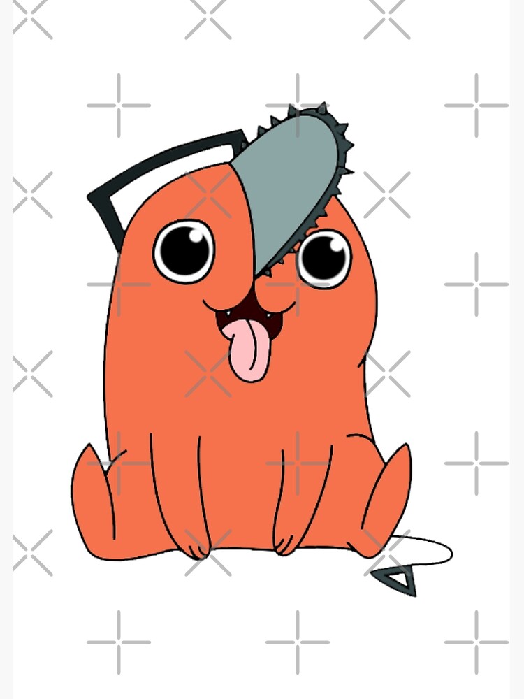 "pochita chainsaw man chainsaw devil" Poster for Sale by JJT0724