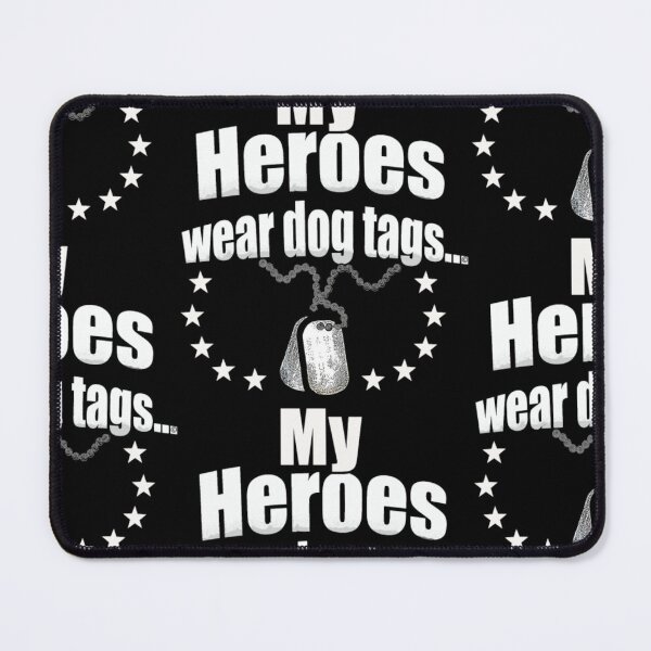 Item preview, Heroes wear dog tags designed and sold by aryagiri.