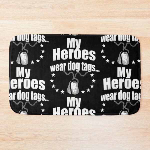 Item preview, Heroes wear dog tags  designed and sold by aryagiri.