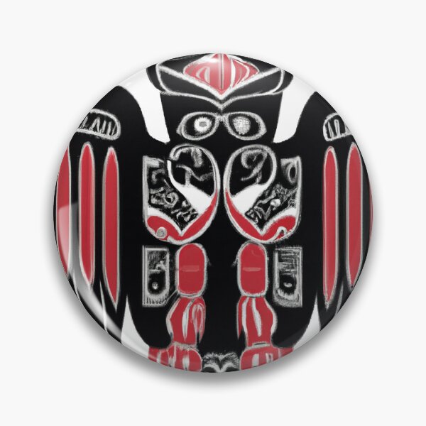 Item preview, Firebird Phoenix Thunderbird with Wings, Native American Style Sticker designed and sold by Naomi Gutierrez Parrish.