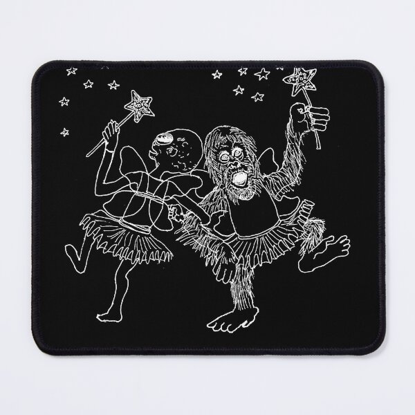 Aperçu de l'œuvre Alien et singe dansant créée et vendue par SketchPrimitive.