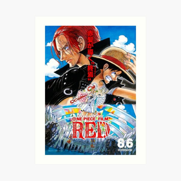 "One Piece Film Red" Art Print for Sale by cendolart Redbubble