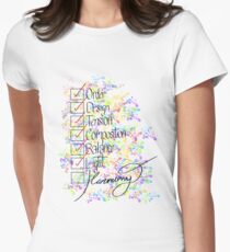 George's Elements (Sunday in the Park) Women's Fitted T-Shirt