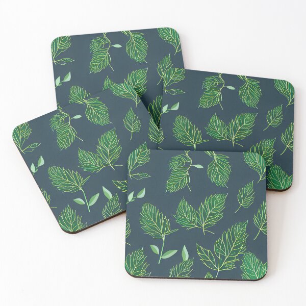 Item preview, Dark tropical green leaf patter #2 designed and sold by supeart.