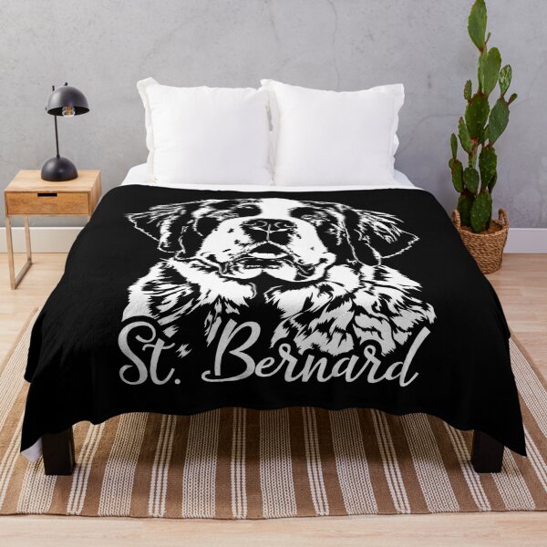 Artikelvorschau, St. Bernard Hunde Portrait Saint Bernard Dog entworfen und verkauft von dogarts.