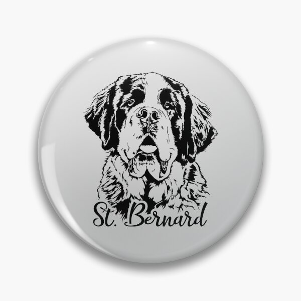 Item preview, St. Bernard Dogs Portrait Saint Bernard Dog designed and sold by dogarts.