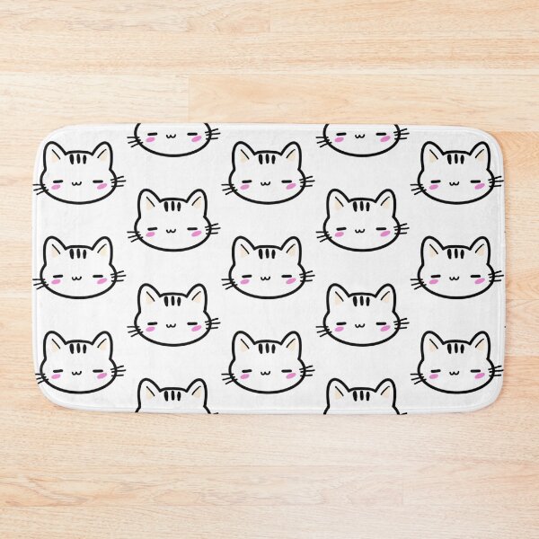 Item preview, White Cat 12 - HaPi Doodles designed and sold by HaPi-Doodles.
