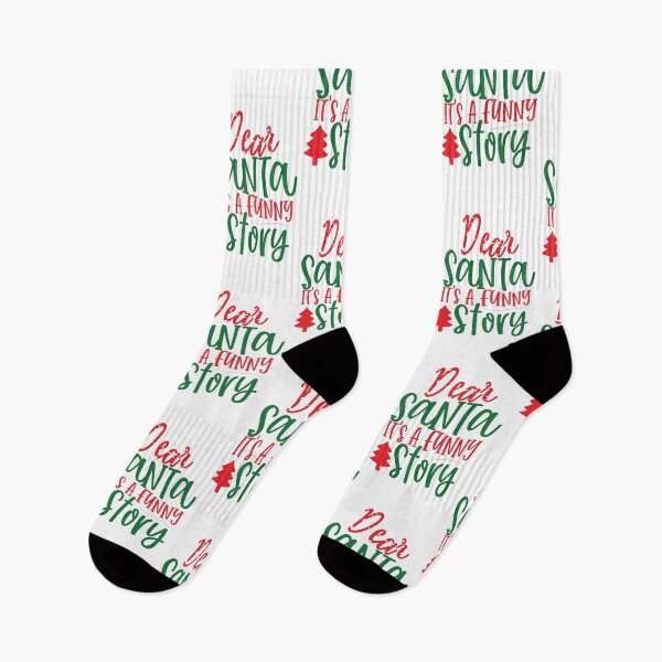 Item preview, Dear Santa It's A Funny Story designed and sold by zoripet Store.
