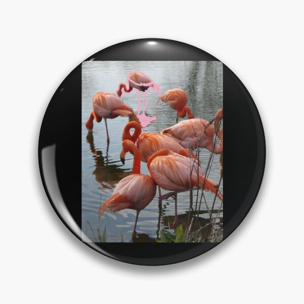 Item preview, A  Flamboyance of Flamingos designed and sold by Cowboy Folly.