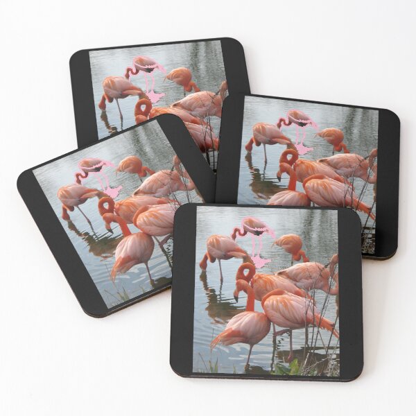 Item preview, A  Flamboyance of Flamingos designed and sold by Cowboy Folly.
