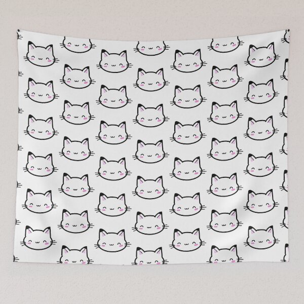 Item preview, White Cat 15 - HaPi Doodles designed and sold by HaPi-Doodles.