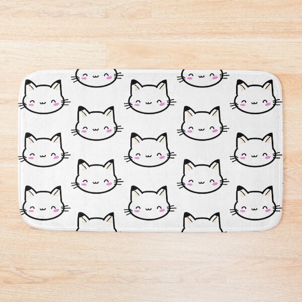 Item preview, White Cat 16 - HaPi Doodles designed and sold by HaPi-Doodles.
