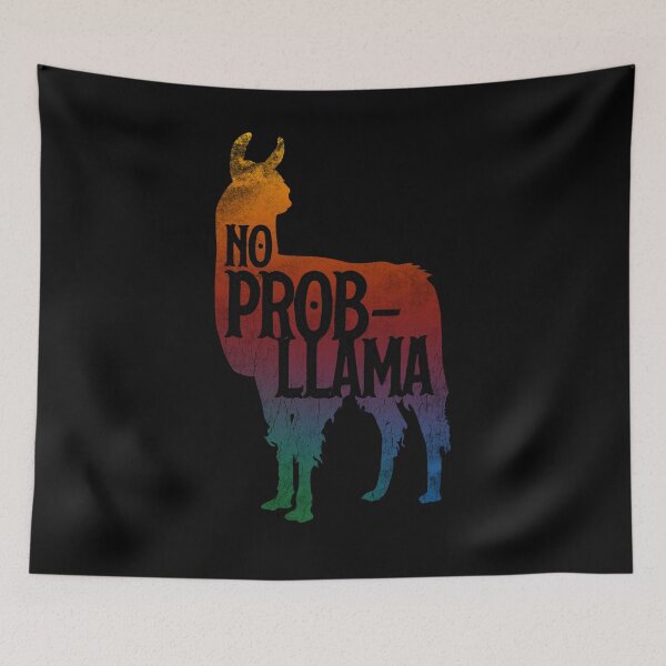 Item preview, No Prob-llama Fynny Llama, Love LLamas designed and sold by roarr.