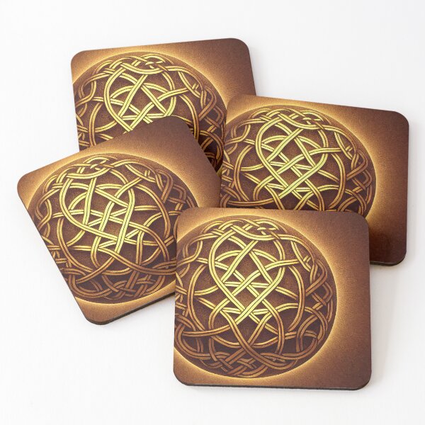 Item preview, Knotwork Shield designed and sold by OccultDreams.
